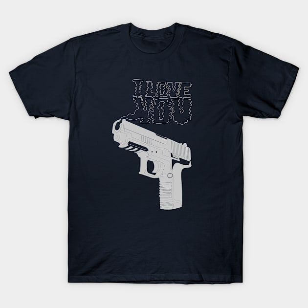 Love Shooter T-Shirt by HoodCreative